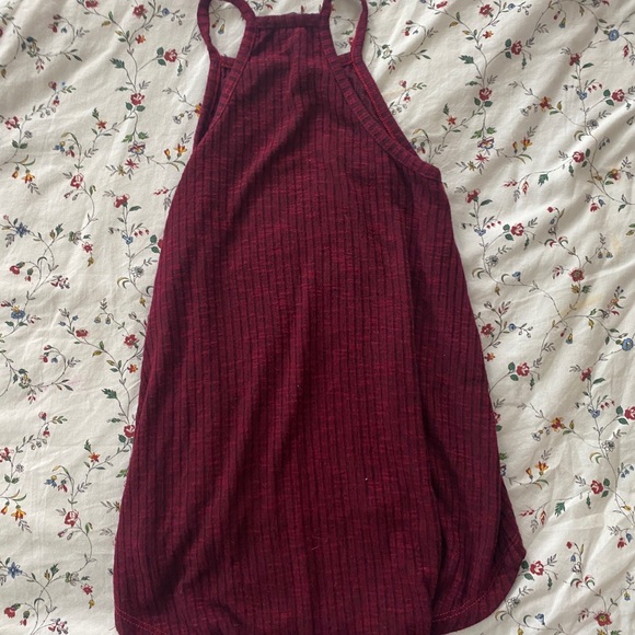 Burgundy Square Neck Cami - Picture 3 of 3